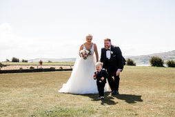 Photos at a wedding at the Cliff Hotel and Spa by South Wales Wedding Photographer
