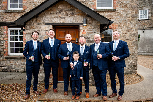 Getting ready at South Wales Wedding in Fairyhill