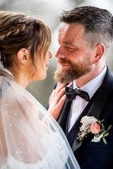 Couple Portraits at Oldwalls Gower Wedding by South Wales Wedding Photographer