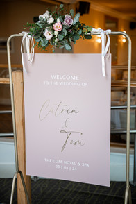 Reception at a wedding at the Cliff Hotel and Spa by South Wales Wedding Photographer