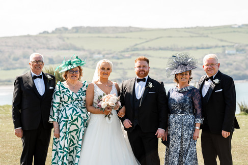 Photos at a wedding at the Cliff Hotel and Spa by South Wales Wedding Photographer
