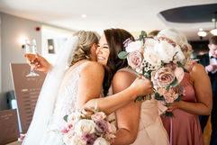 Ceremony photos at a wedding at the Cliff Hotel and Spa by South Wales Wedding Photographer