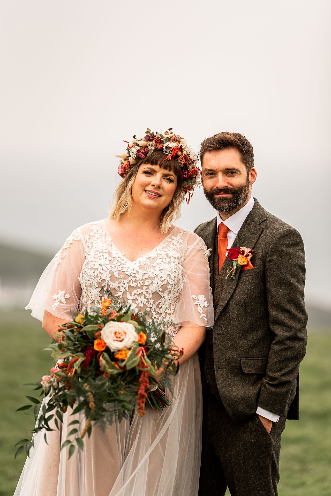 Wedding at The Shed at Mwnt captured by South Wales wedding photographer
