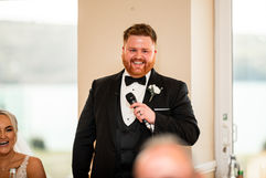 Reception at a wedding at the Cliff Hotel and Spa by South Wales Wedding Photographer