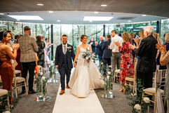 Ceremony at Fairyhill by South Wales Wedding Photographer