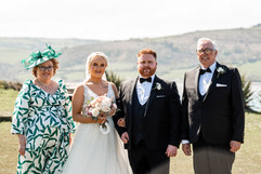 Photos at a wedding at the Cliff Hotel and Spa by South Wales Wedding Photographer