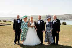 Photos at a wedding at the Cliff Hotel and Spa by South Wales Wedding Photographer