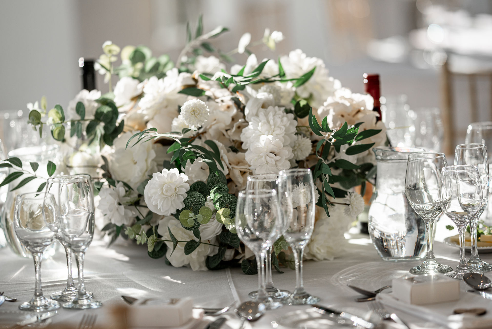 Reception Photos at The Orangery Margam Park by South Wales Wedding Photographer