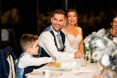 Natural wedding photographer at Fairyhill wedding venue South Wales