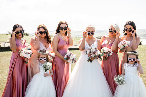 Photos at a wedding at the Cliff Hotel and Spa by South Wales Wedding Photographer