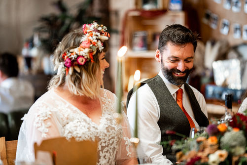 Wedding at The Shed at Mwnt captured by South Wales wedding photographer
