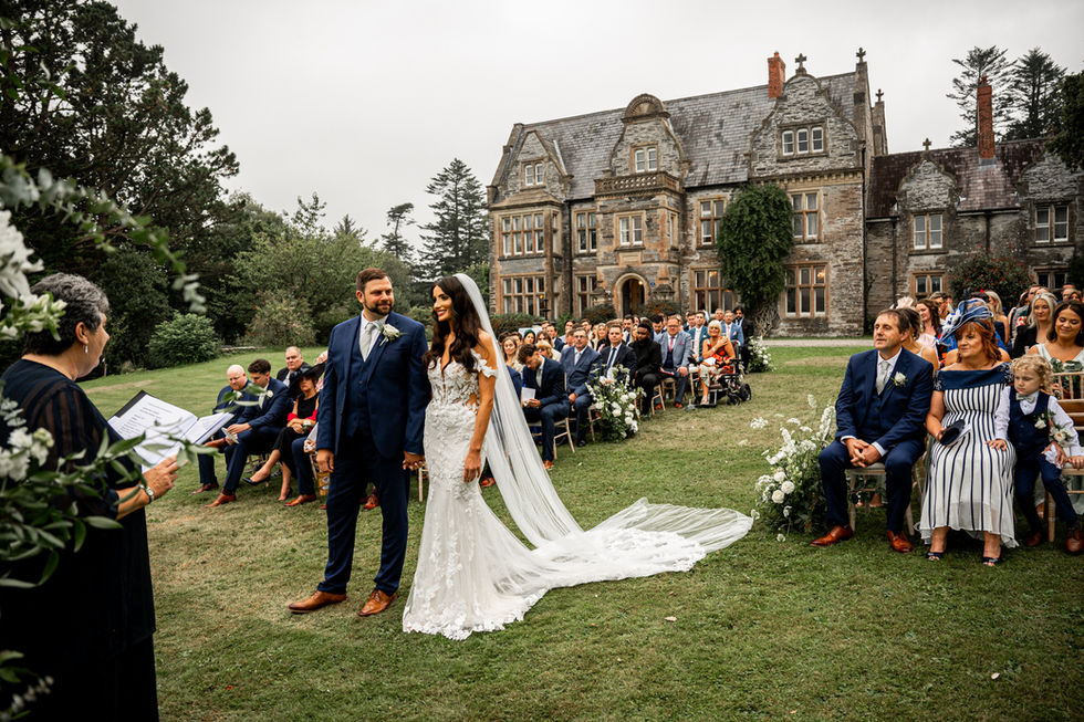 South Wales Wedding Photography at Rhosygilwen by a South Wales Wedding Photographer