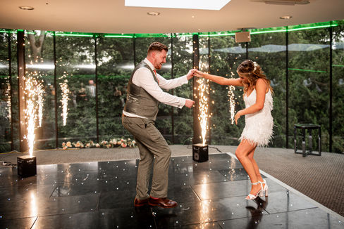 Reception at Fairyhill by South Wales Wedding Photographer