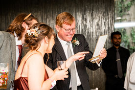 Reception at Fairyhill by South Wales Wedding Photographer