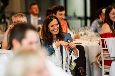Reception at Fairyhill by South Wales Wedding Photographer