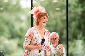 Reception at Fairyhill by South Wales Wedding Photographer