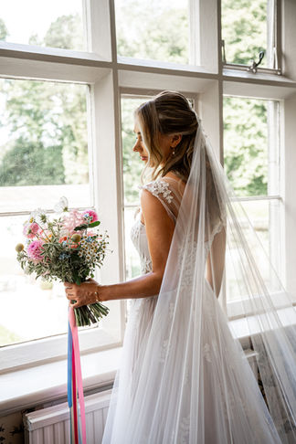 Bridal Preparation photos at a wedding at Coed y Mwstwr Hotel Bridgend by South Wales Wedding Photographer