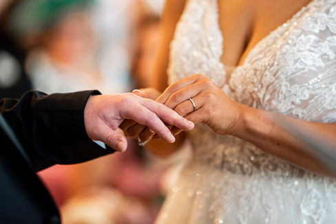Ceremony photos at a wedding at the Cliff Hotel and Spa by South Wales Wedding Photographer