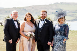 Photos at a wedding at the Cliff Hotel and Spa by South Wales Wedding Photographer