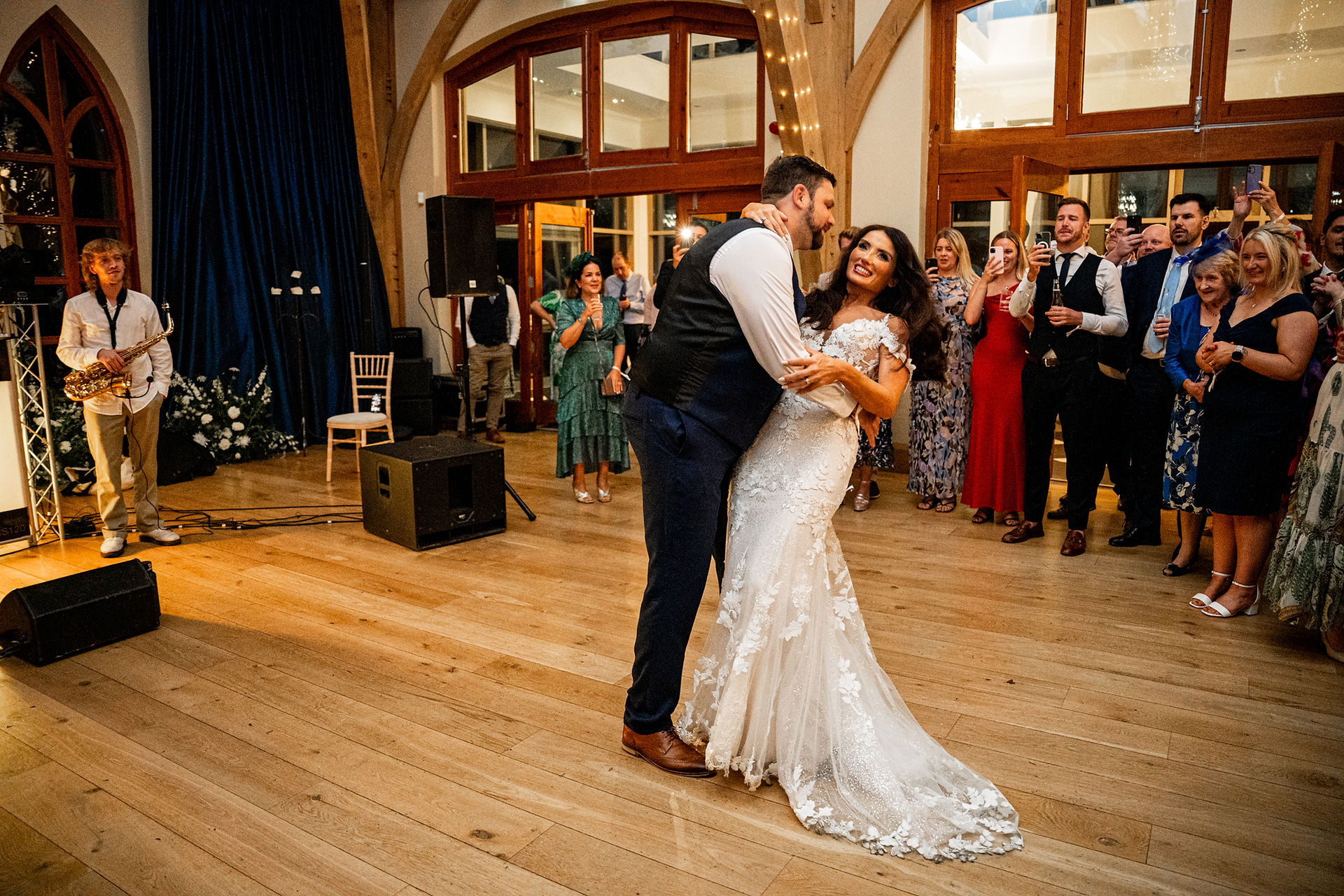 South Wales Wedding Photography at Rhosygilwen by a South Wales Wedding Photographer
