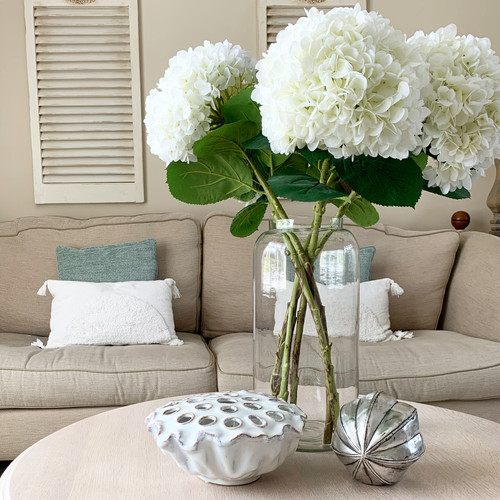 Ceramic Lotus Flower Champagne & Ginger