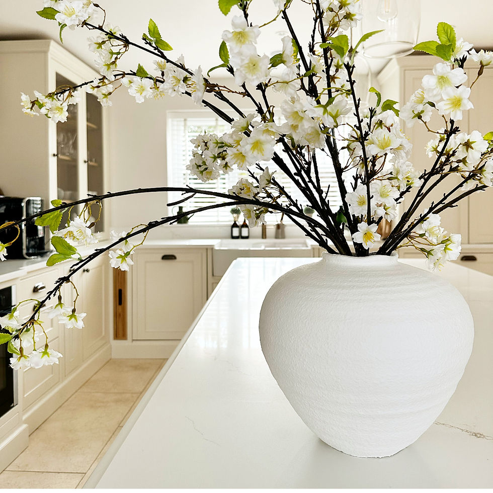 Thumbnail: White Cherry Blossom Spray
