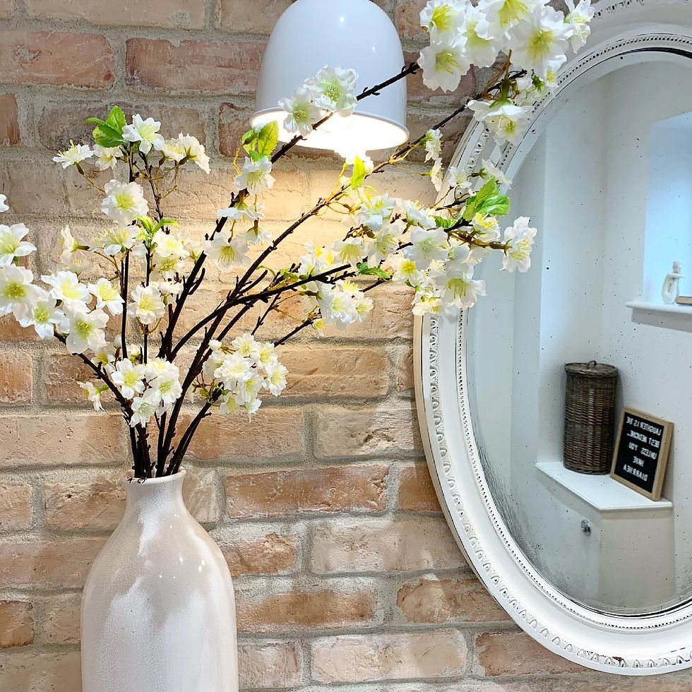 Thumbnail: White Cherry Blossom Spray
