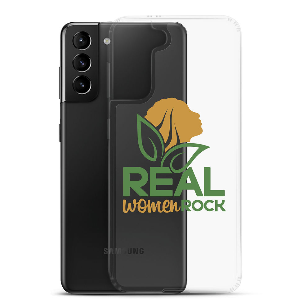 Thumbnail: REAL Women Rock Samsung® Clear Case