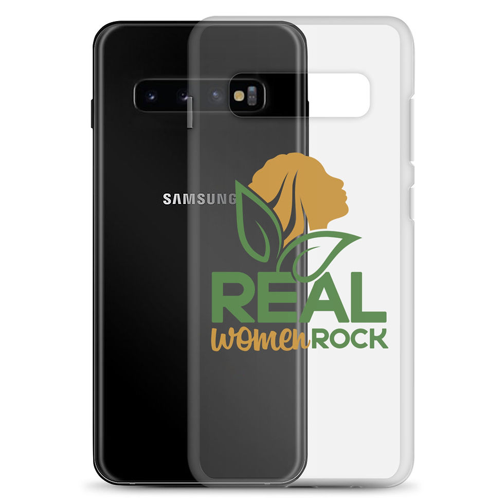 Thumbnail: REAL Women Rock Samsung® Clear Case