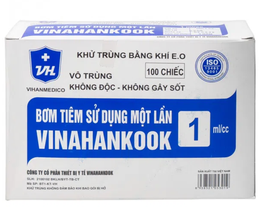 Bơm tiêm dùng 1 lần/One-time-use syringe