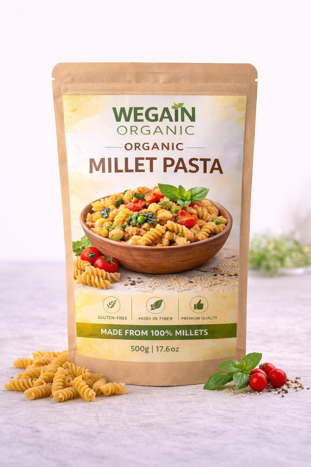 Millet Pasta (Half kg)