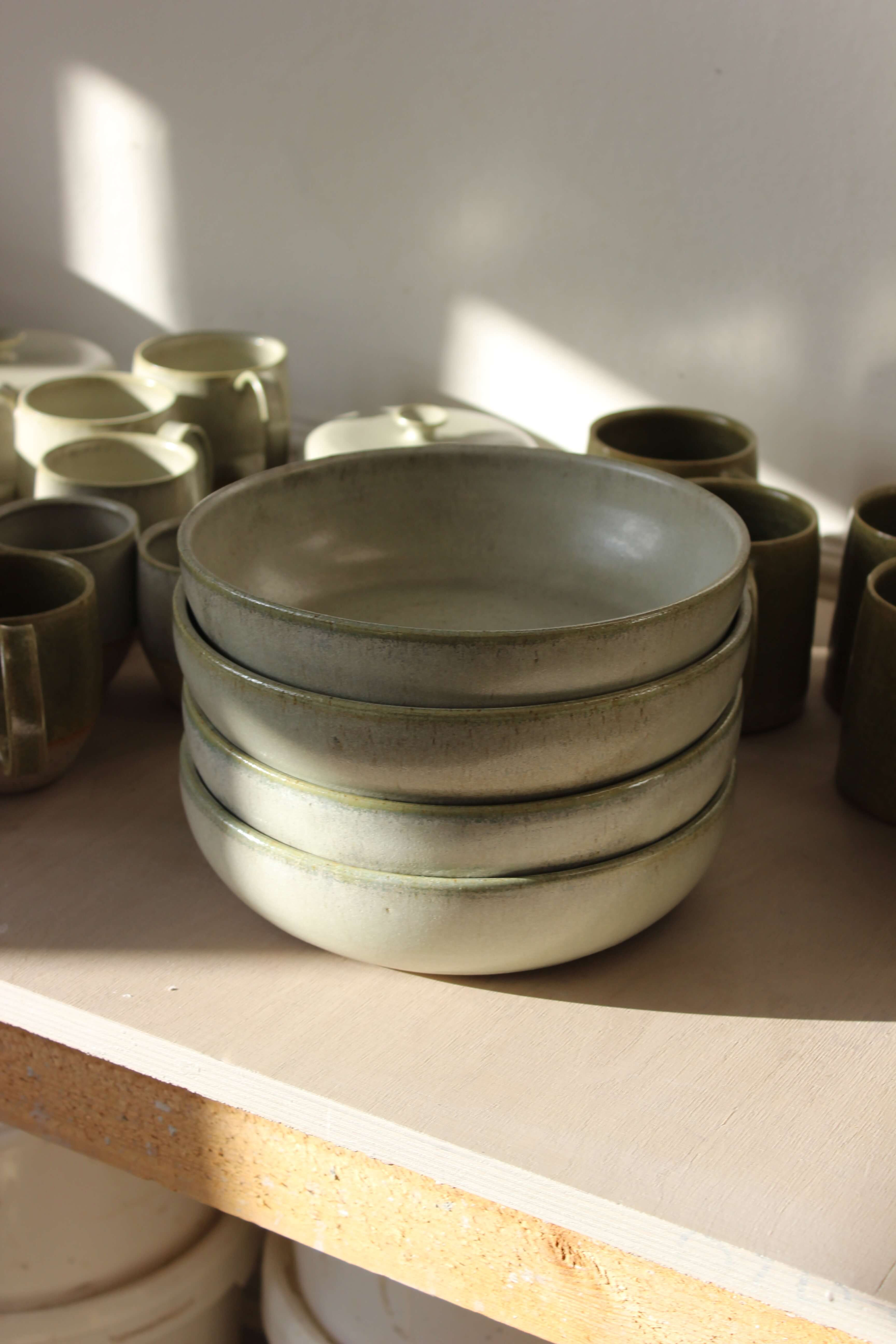 Dinner Bowl in Sea Foam