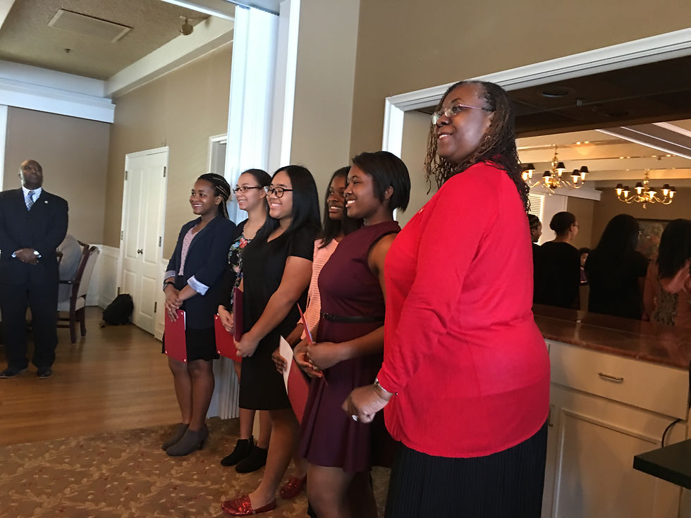 scholarship recipient photo