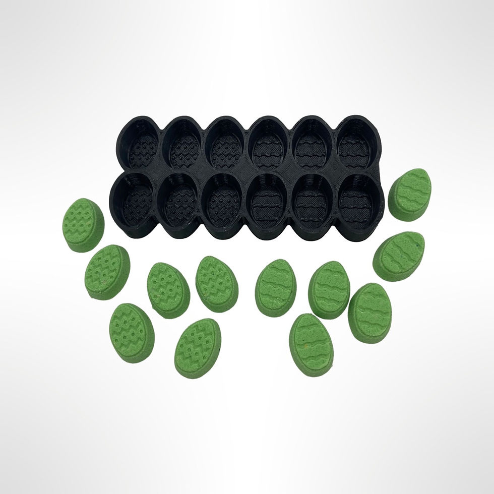 Thumbnail: Micro Mini Easter Egg Bath Bomb Mold