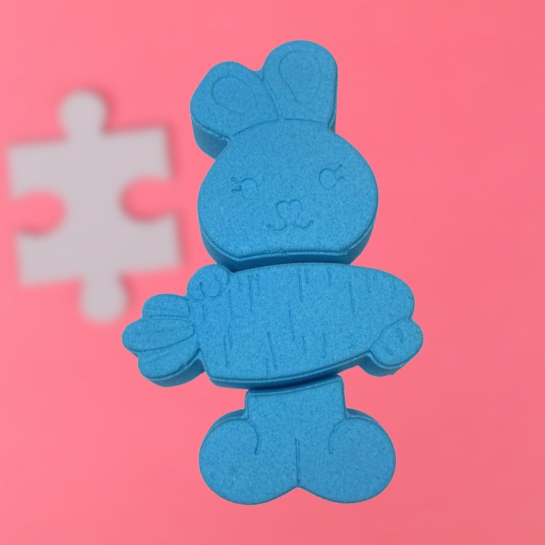 Hungry Bunny Puzzle Bath Bomb Mold