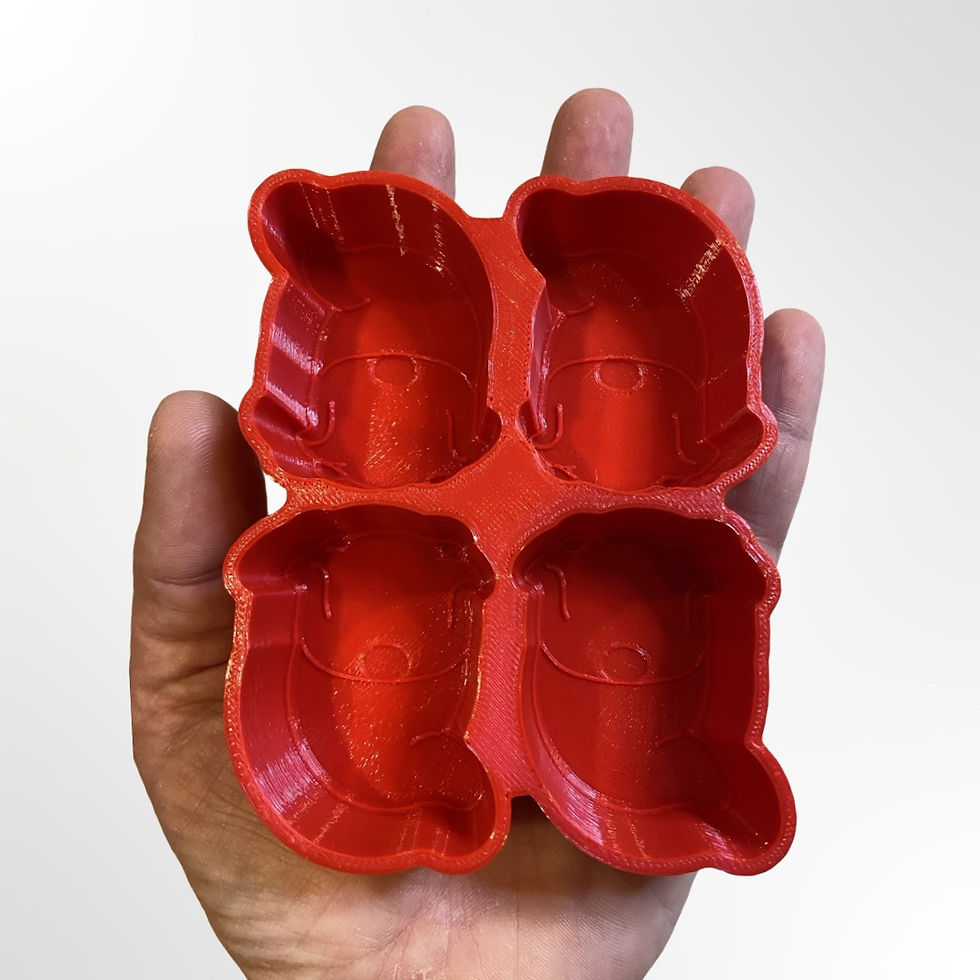 Thumbnail: Mini Gnome Bath Bomb Mold