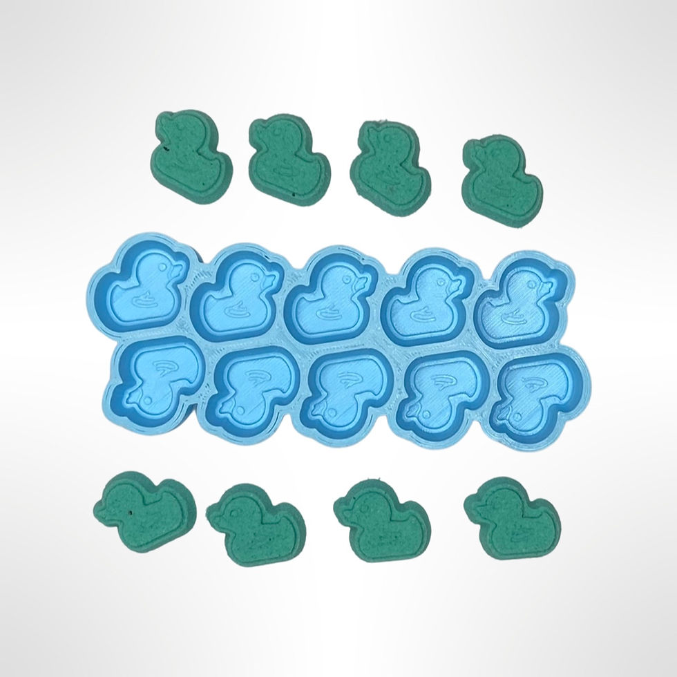 Thumbnail: Micro Mini Duckie Bath Bomb Mold