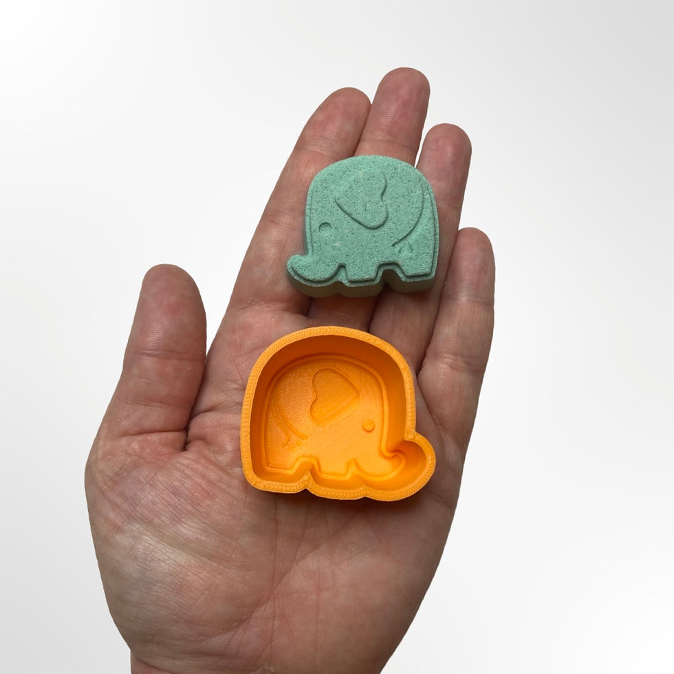 Thumbnail: Mini Elephant Bath Bomb Mold