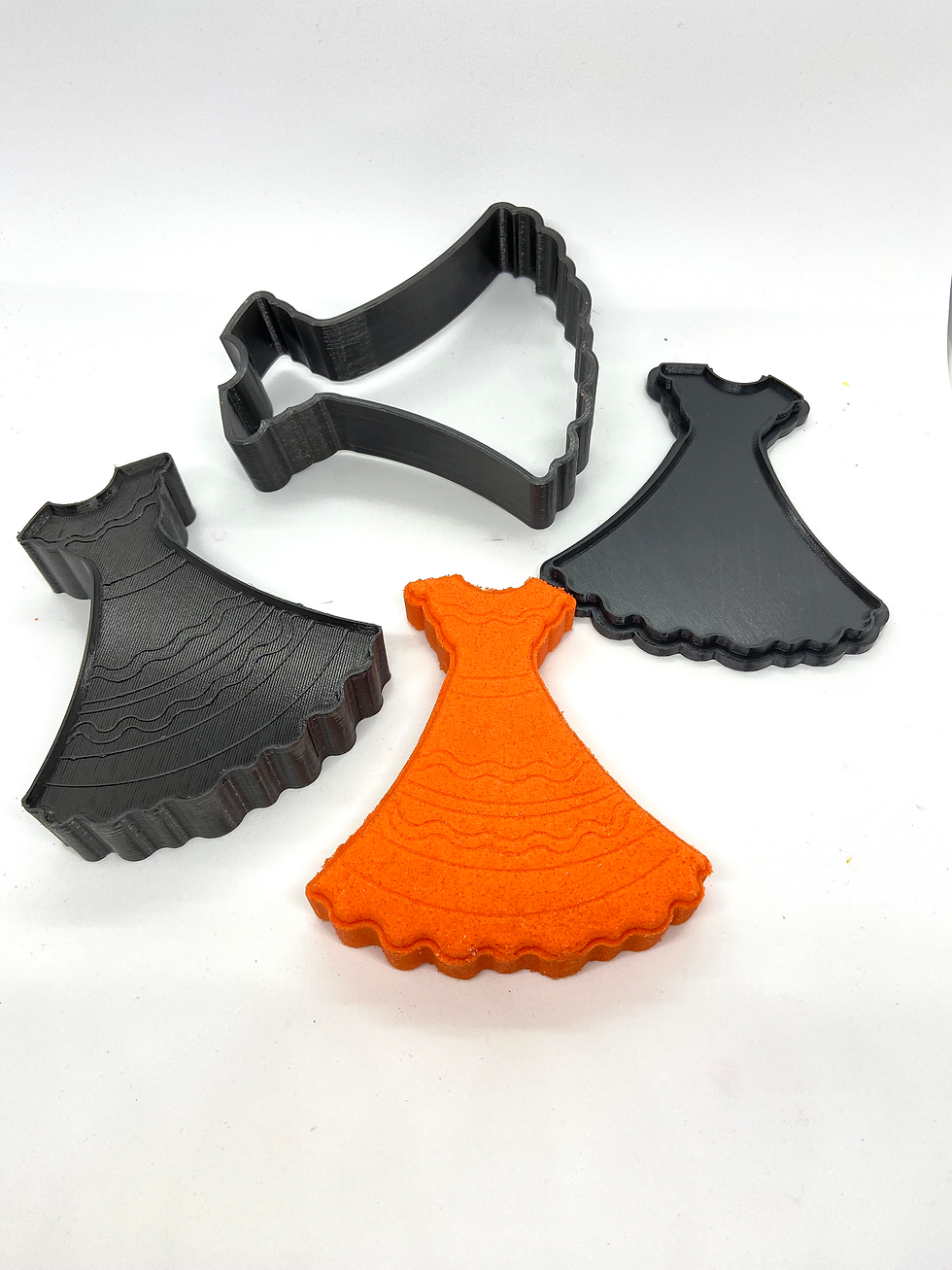 Thumbnail: Mexican Dress Bath Bomb Mold
