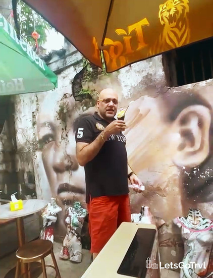 Exploring amazing food in Bangkok