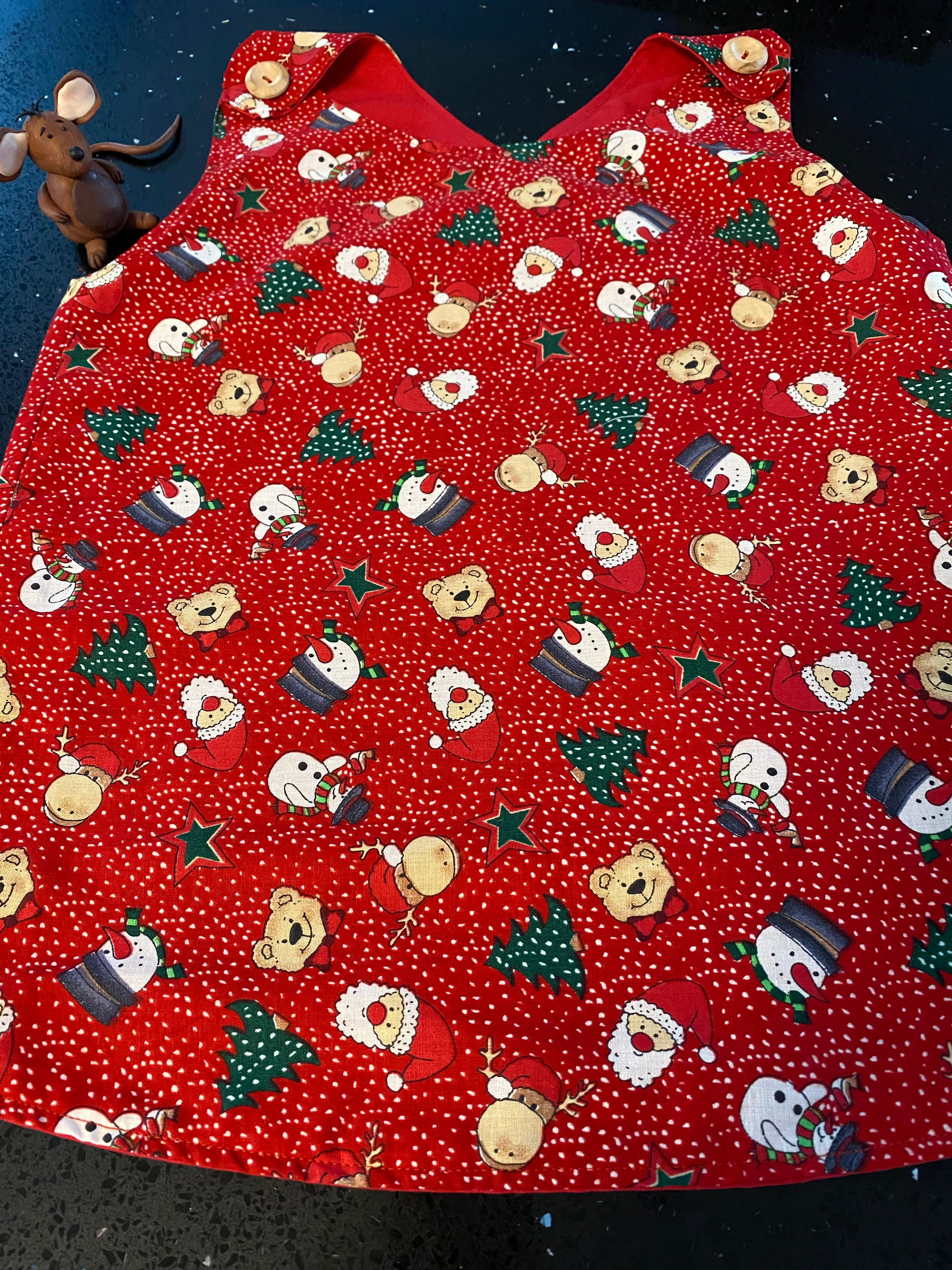 Kids Christmas Crossover Apron