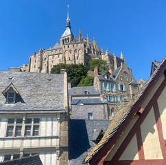 View of the abbey from the street
