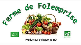 Logo de la ferme de Folemprise à saint vaast les mello dans l'Oise, Hauts de France