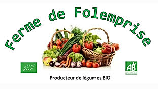 Logo de la ferme de Folemprise à saint vaast les mello dans l'Oise, Hauts de France