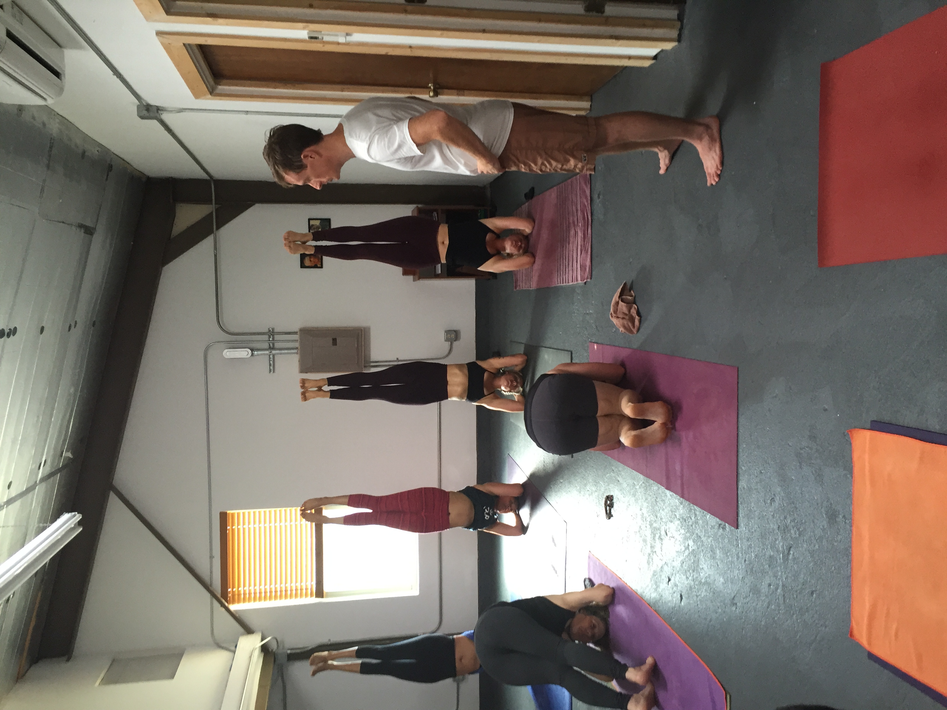yoga hands-on adjustment