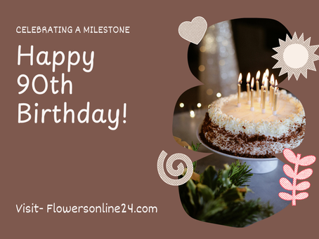 What to write in a 90th birthday card