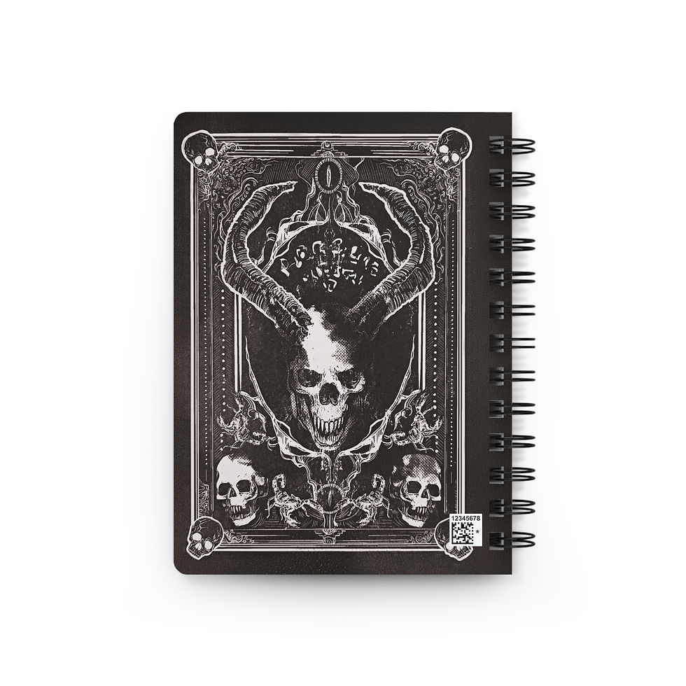 Thumbnail: The High Priestess Spiral Bound Journal