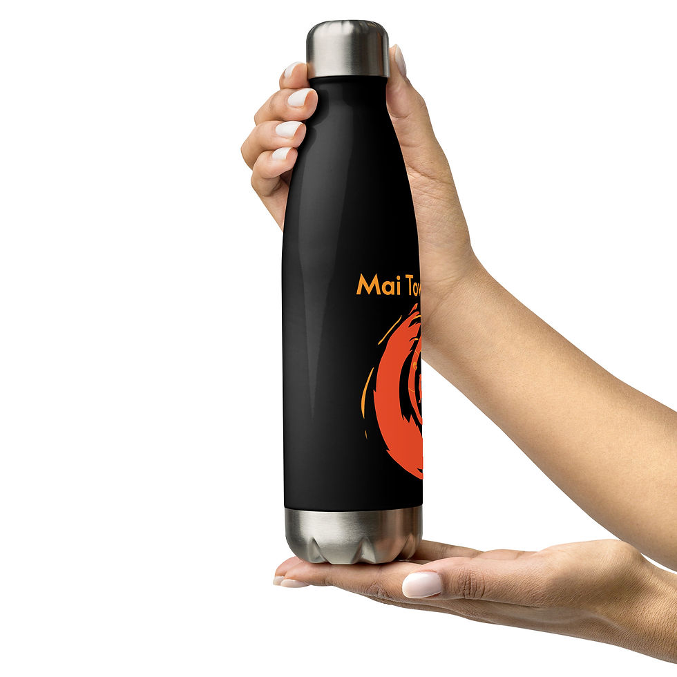 Thumbnail: Mai Town Studio 17oz. Stainless Steel Water Bottle FREE SHIPPING