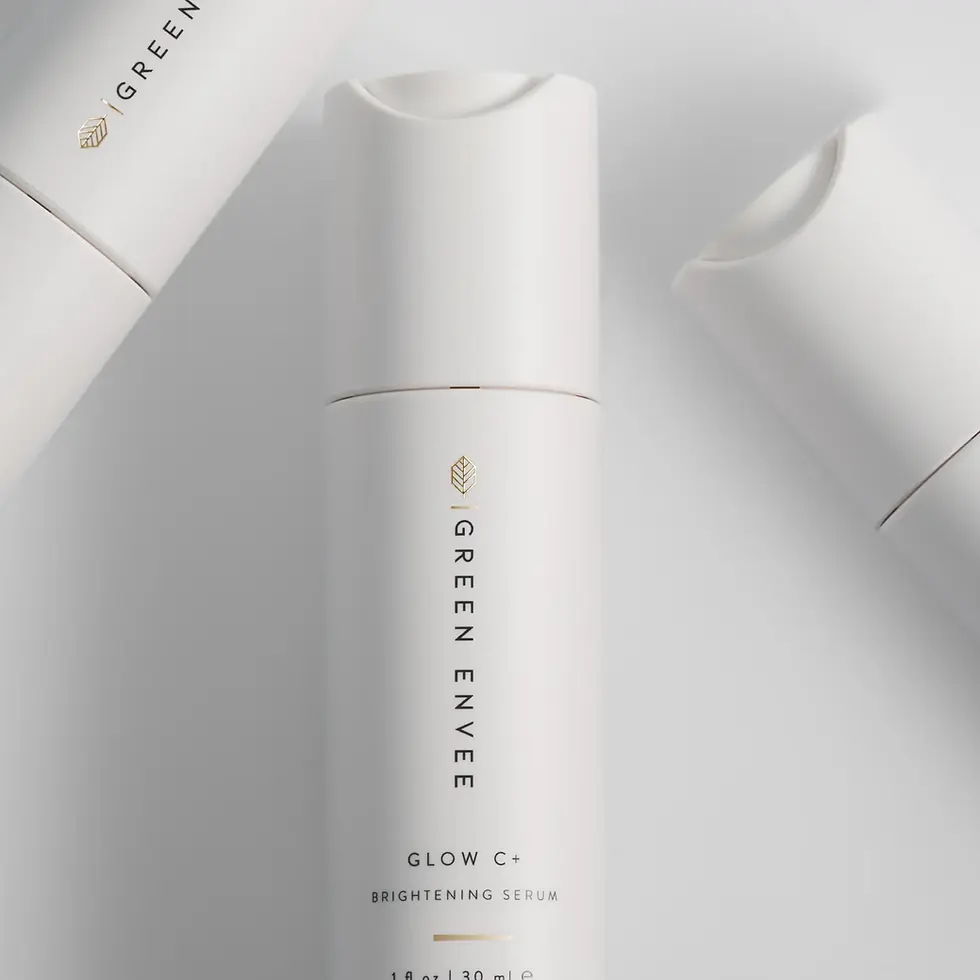 Thumbnail: Glow C+ Brightening Serum with dropper showing lightweight texture