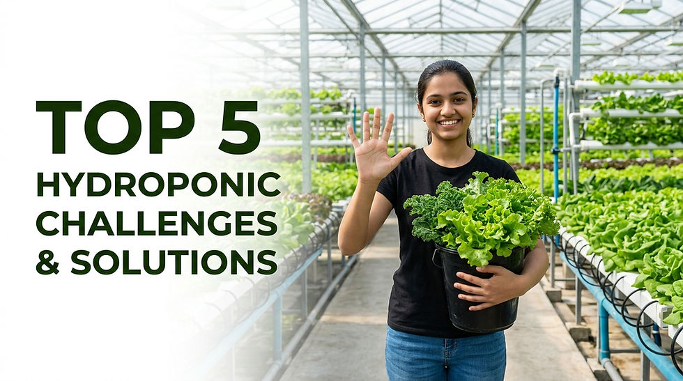 Top 5 Hydroponic Challenges and Their Effective Solutions